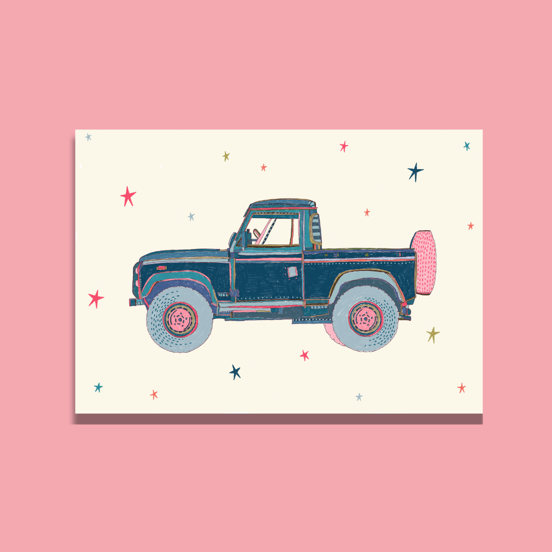 Wee Blue Truck