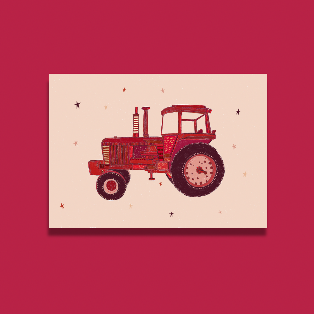 Wee Red Tractor