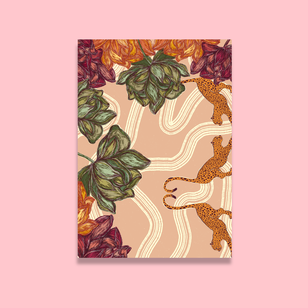Leopards in Bloom