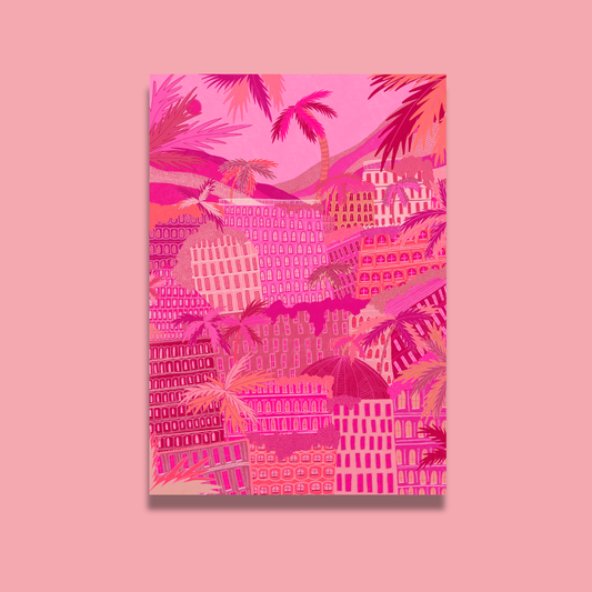 City in Pink