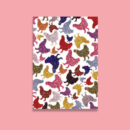 Rainbow Hens