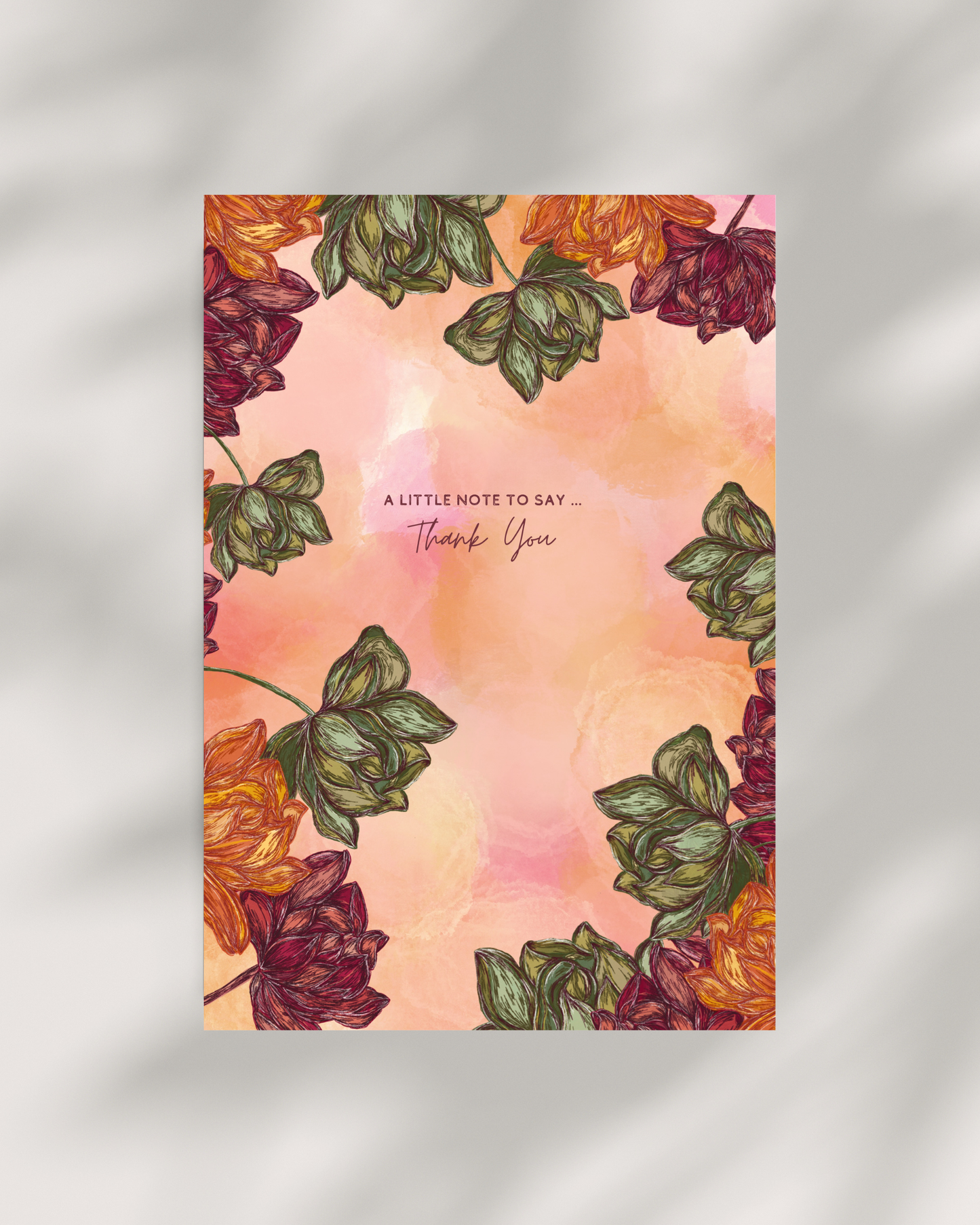 A blush little thank you!