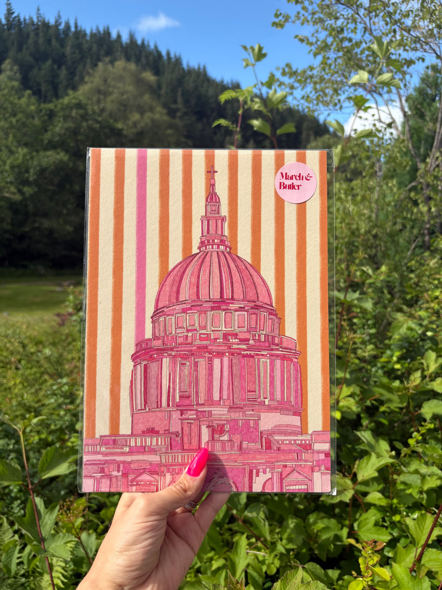 St Paul’s in Pink