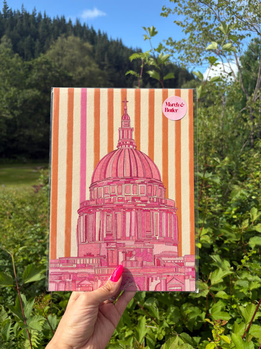 St Paul’s in Pink