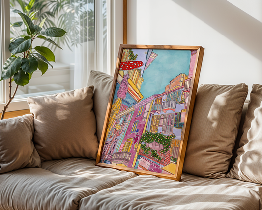 Meerkat on a Mushroom