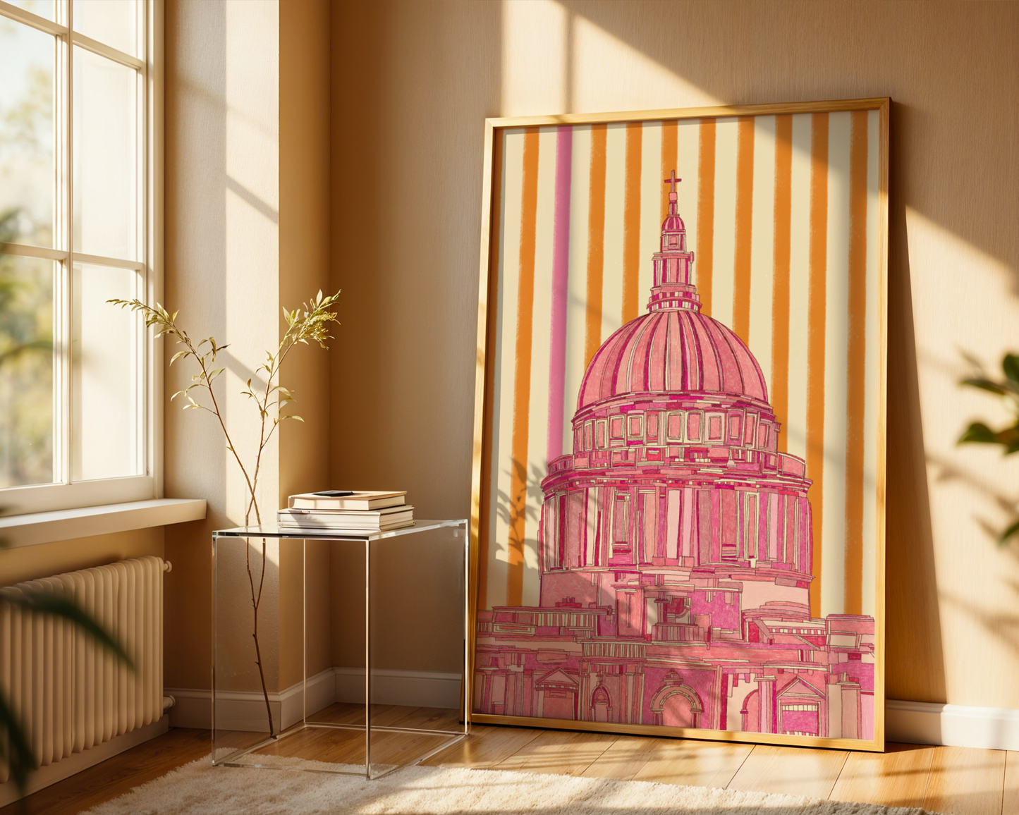 St Paul’s in Pink