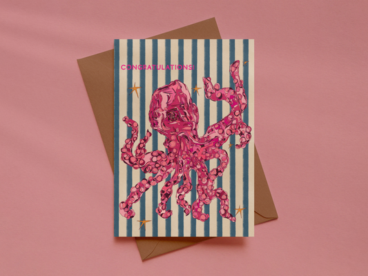 Octopus Congratulations!